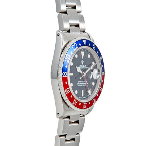 Rolex GMT-Master 16700 Blue & Red Pepsi Stainless Steel ｜ Full Set ｜ 1999