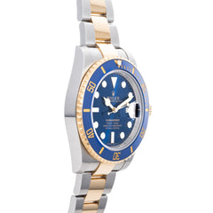 Rolex Submariner Date Blue Dial Two-Tone 18K Yellow Gold 116613LB ｜ Full Set