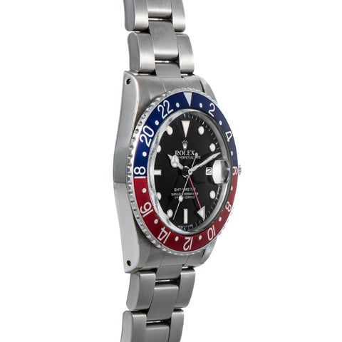 Rolex GMT-Master 16750 Stainless Steel Date 'Pepsi' Vintage ｜ 1985