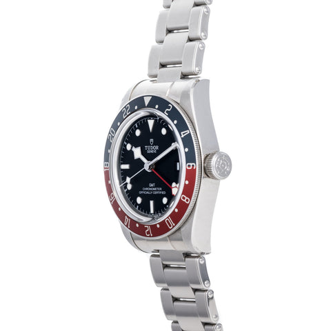 Tudor Black Bay GMT 'Pepsi' 79830RB Red/Blue Bezel Steel Bracelet ｜ Full Set