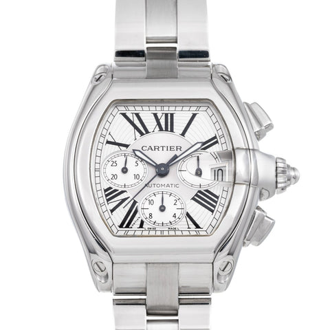 Cartier Roadster Chronograph XL W62006X6 Stainless Steel Automatic ｜ 2003