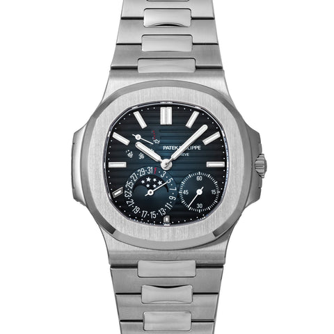 Patek Philippe Nautilus 5712/1A-001 Stainless Steel Blue Dial ｜ Full Set