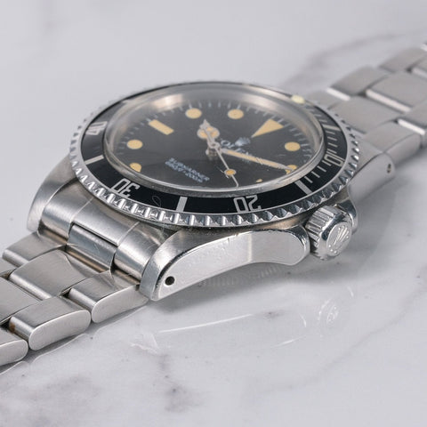 Rolex Submariner No Date 5513 Black Dial Stainless Steel 40mm Vintage ｜ 1985
