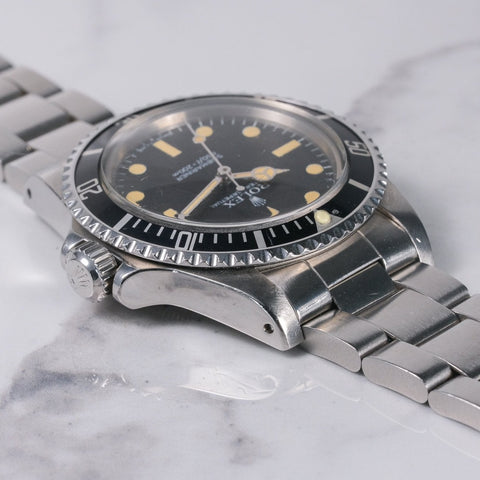 Rolex Submariner No Date 5513 Black Dial Stainless Steel 40mm Vintage ｜ 1985