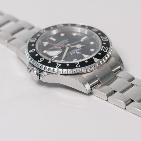 Pre-Owned Rolex GMT-Master II Stainless Steel Automatic From 2002 ｜ Ref 16710