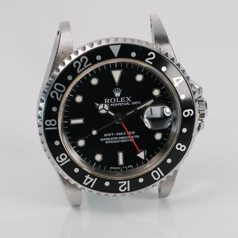 Rolex GMT-Master 16700 Black Dial Stainless Steel 40mm Tritinova Dial 1999