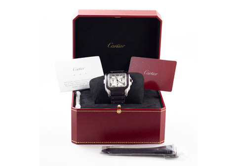 Cartier Santos de Cartier Chronograph  WSSA0017 '22