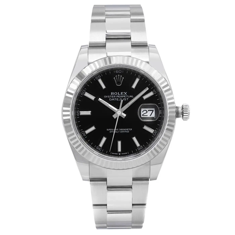 Rolex Datejust 41 Black Dial Oyster 126334-0017 '22