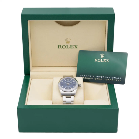 Rolex Oyster Perpetual 34 Blue Dial '22