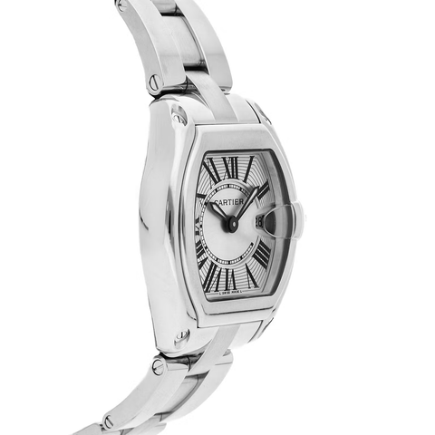 Cartier Roadster W62016V3 Stainless Steel Silver Dial 30mm 2007