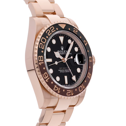 Rolex GMT-Master II 126715CHNR Rose Gold Rootbeer '23