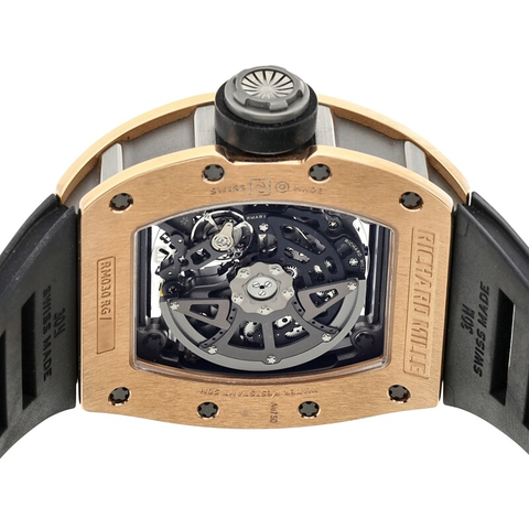 Richard Mille RM 010 Chronograph Automatic Watch Rose Gold ｜  Full Set