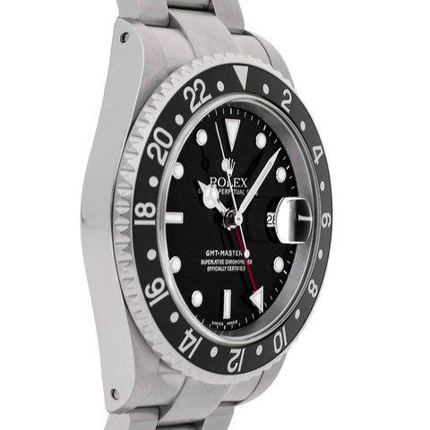 Rolex GMT-Master II 16710 Stainless Steel Black Dial ｜ Full Set ｜ 2006