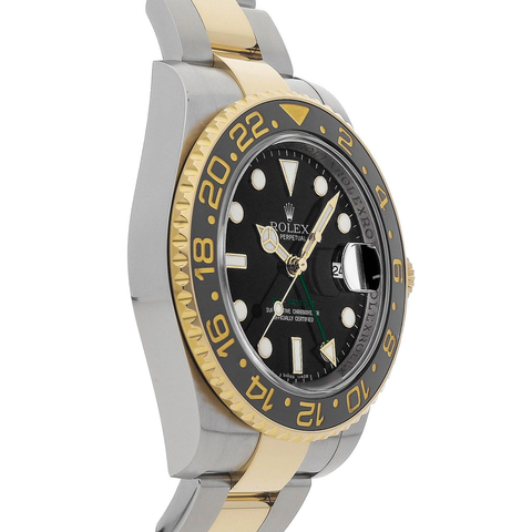 Rolex GMT-Master II 18K Yellow Gold & Stainless Steel ｜116713LN｜Full Set