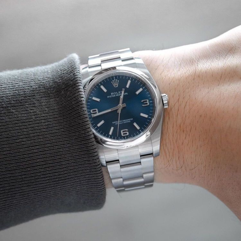 Rolex Oyster Perpetual 36 Blue Dial Steel 116000 ｜ Full Set