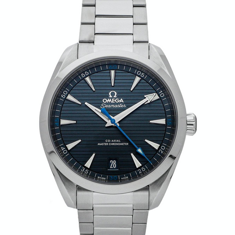 Omega Seamaster Aqua Terra Co-Axial 41mm Stainless Steel Blue Dial ｜ Full Set