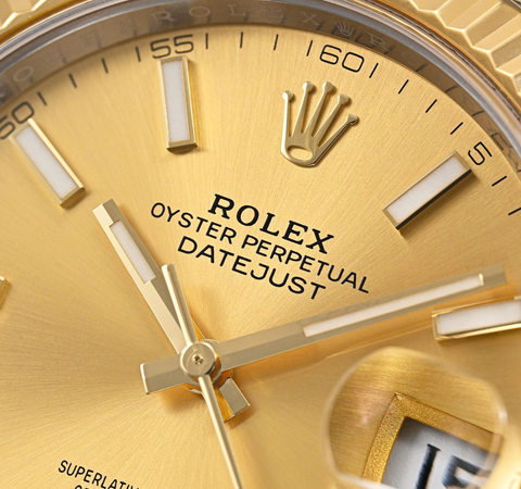 Rolex Datejust 41mm Datejust Index dial 18Kt Yellow Gold 126333 ｜ Full Set ｜ 2023