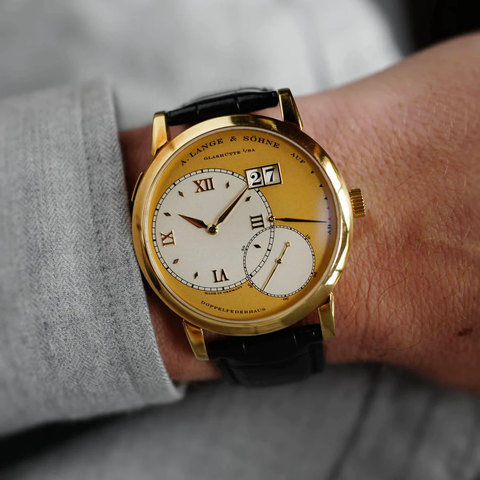 A. Lange & Söhne Grand 1 Champagne Dial 18K Yellow Gold 115.021 ｜ 2017