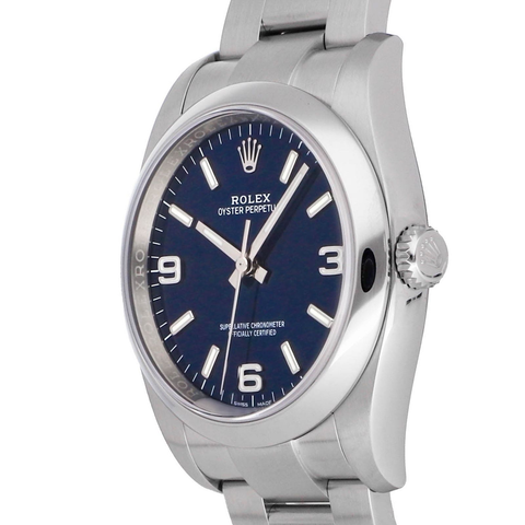 Rolex Oyster Perpetual 36mm Blue Dial Stainless Steel  114200 ｜ Full Set