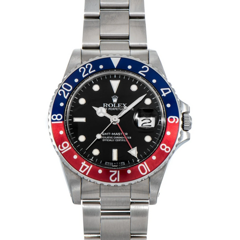 Rolex GMT-Master 16750 Stainless Steel Date 'Pepsi' Vintage ｜ 1984