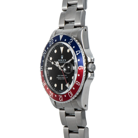Rolex GMT-Master 16750 Stainless Steel Date 'Pepsi' Vintage ｜ 1984