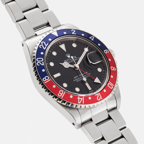 Rolex GMT-Master 16700 Blue & Red Pepsi Stainless Steel 'LMDH' ｜ 1997