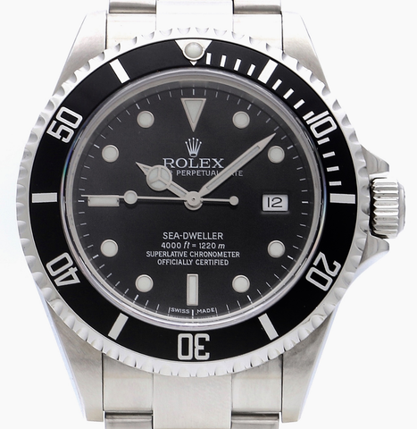 Rolex Sea-Dweller 4000 Stainless Steel Black Dial 16600 Swiss Only ｜ Full Set