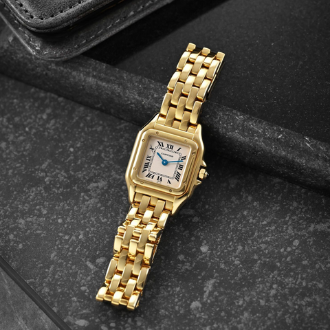 Cartier Panthère W25022B9 18K Yellow Gold Ladies Watch ｜ 1990