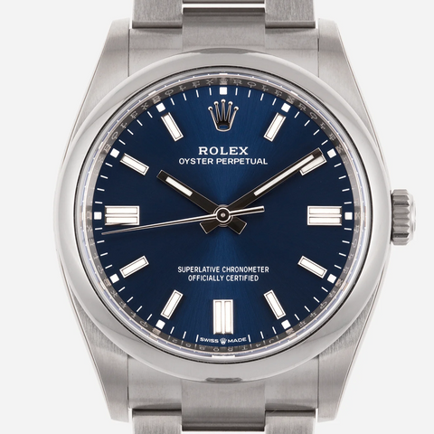 Rolex Oyster Perpetual 36mm Stainless Steel Blue Dial 126000 ｜ Full Set ｜ 2020