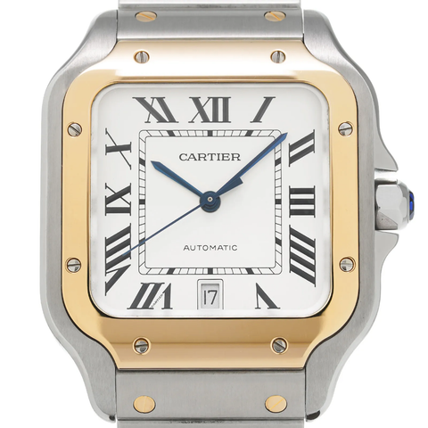 Cartier Santos De Cartier W2SA0009 Gold & Steel Automatic ｜ 2021 ｜ Full Set