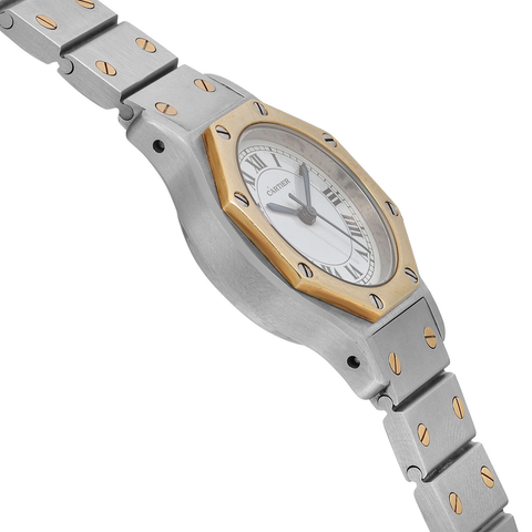Cartier Santos Octagon Automatic 18k Stainless Steel And Gold ｜ Full Set