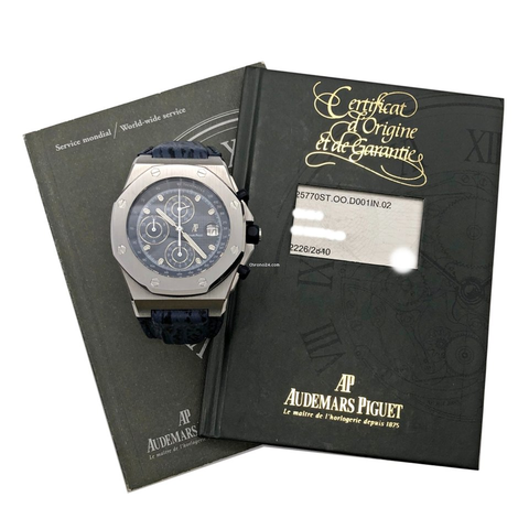 Audemars Piguet Royal Oak Offshore Chronograph Blue Brown - NORTH32STREET
